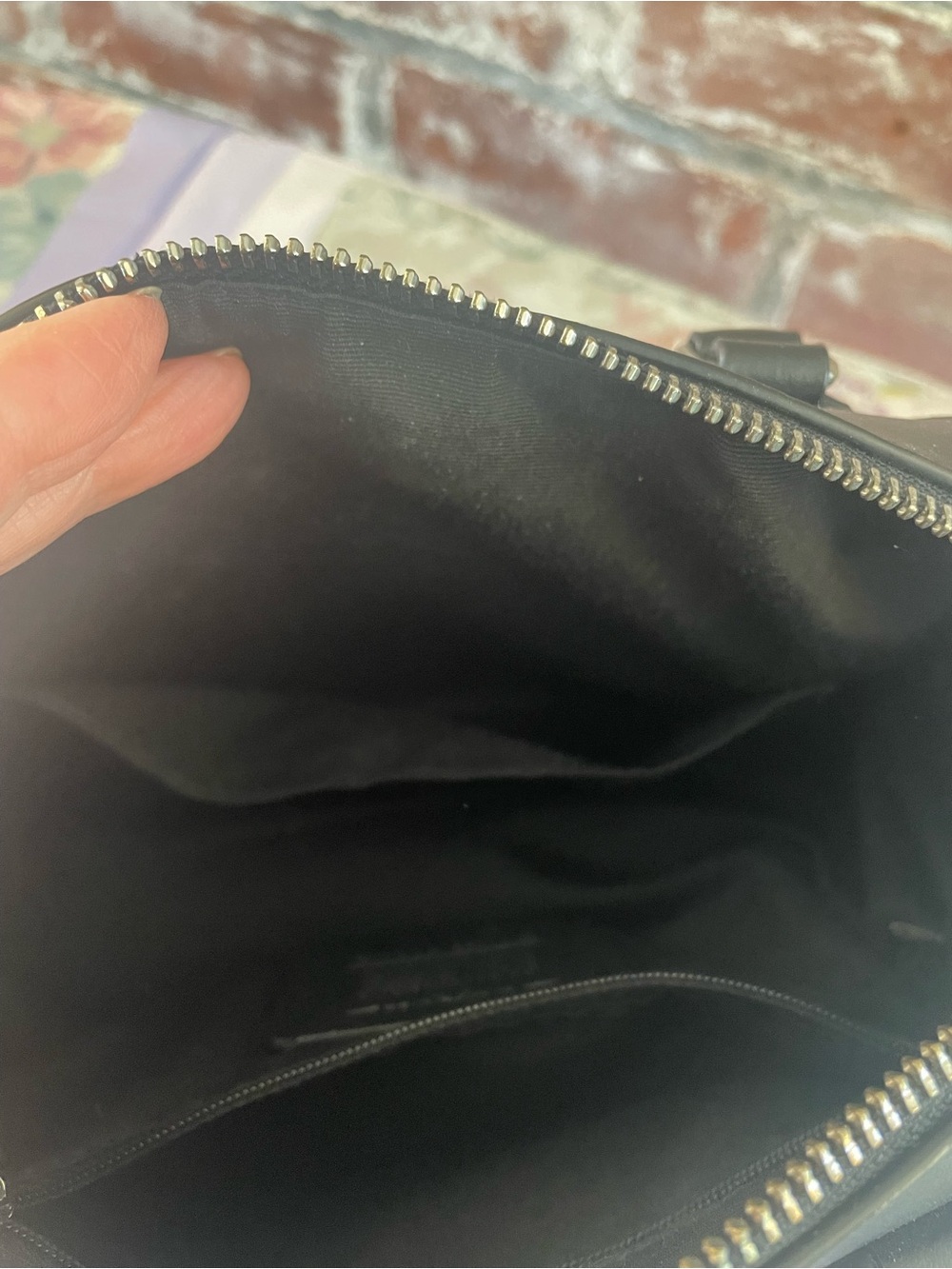Coach Mini Bennett Signature Small Satchel in Charcoal/Black - Picture 5 of 5